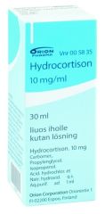 HYDROCORTISON liuos iholle 10 mg/ml 30 ml